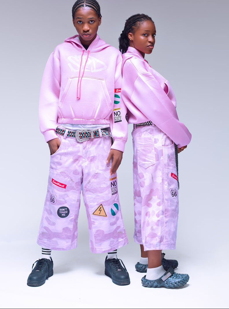 SPD Pink Camo Jorts Long Edition