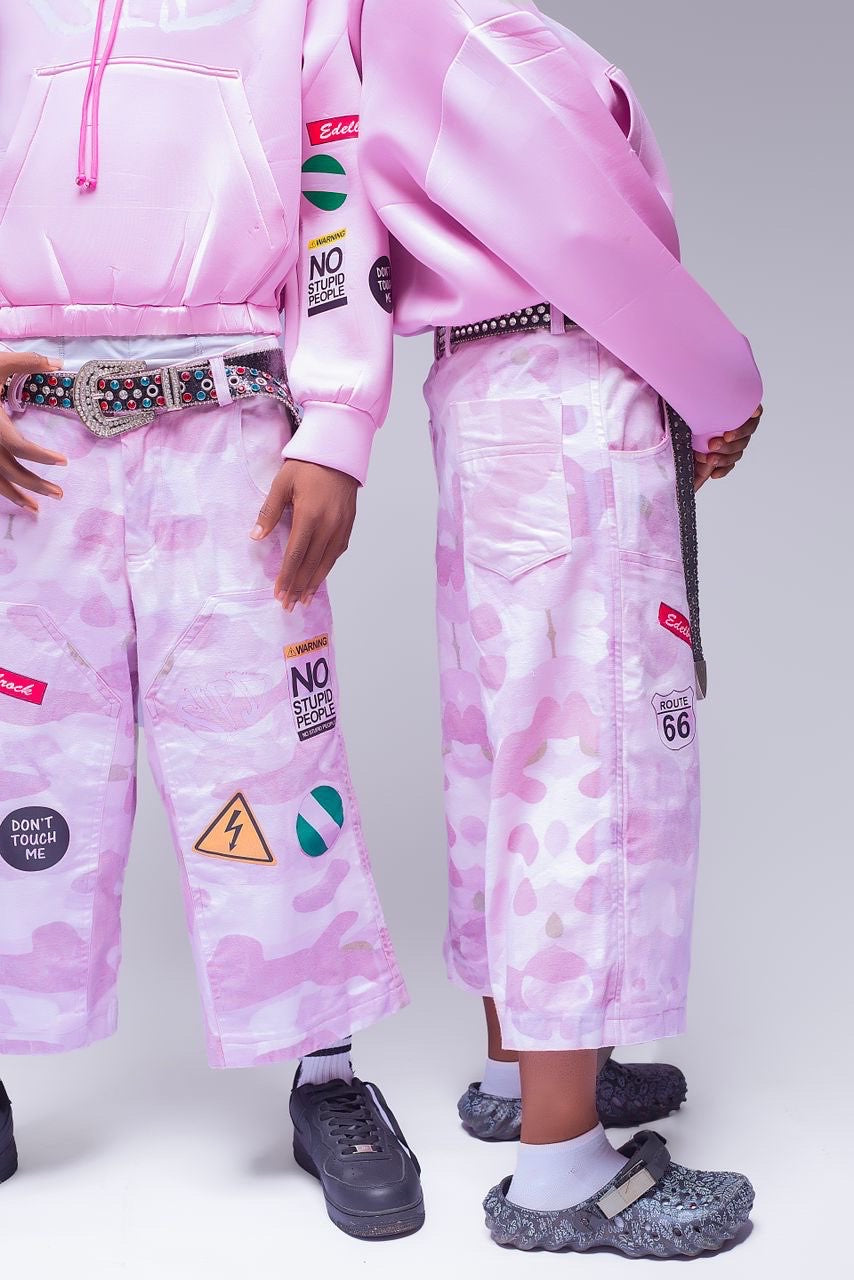 SPD Pink Camo Jorts Long Edition